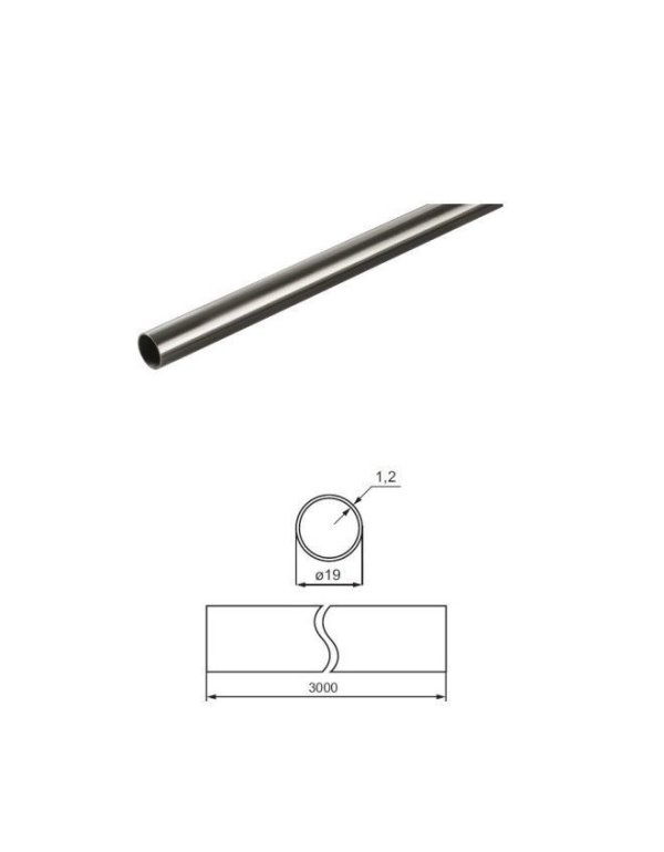 Stabilizačná trubka o priemere 19mm