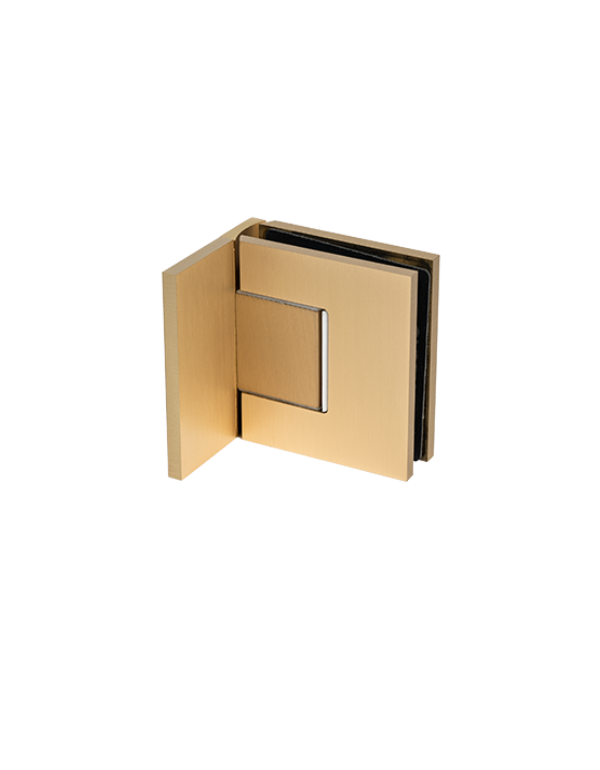 EXCITE kyvný pánt, stena-sklo 90° jednostranná platňa