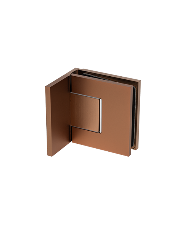 EXCITE kyvný pánt, stena-sklo 90° jednostranná platňa