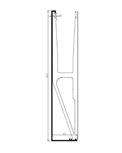 Krytka ku profilu 8566