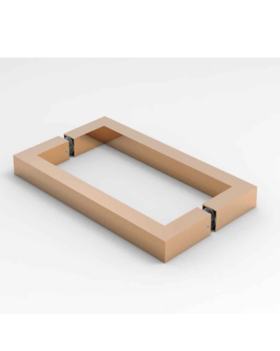 obojstranné hranaté madlo v tvare"O"