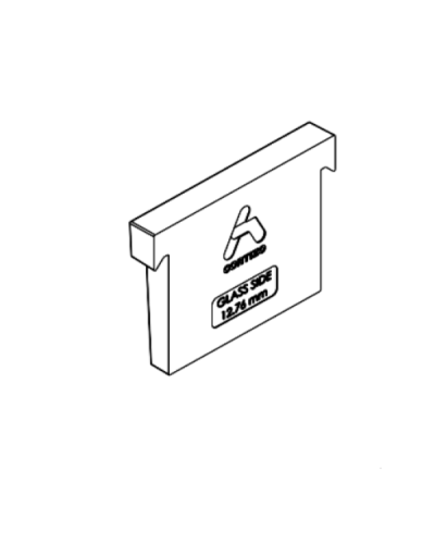 Podložka pod sklo 12,76 mm