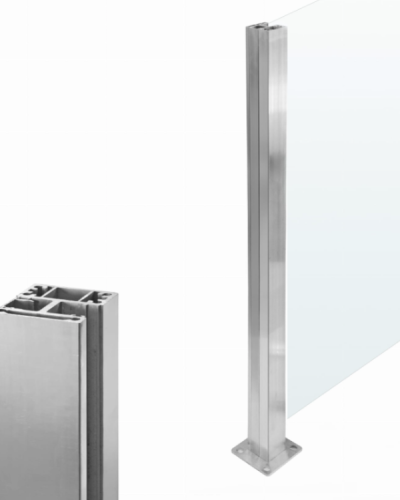 Pravý krajný hranatý stĺpik uzavretý