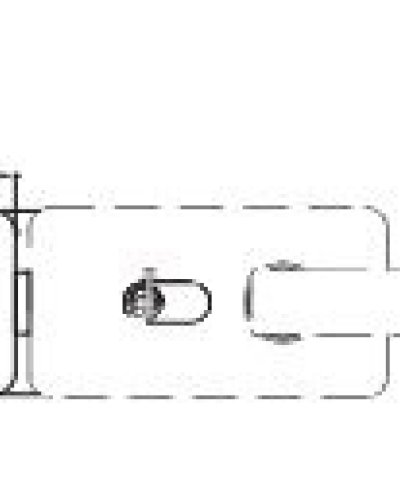 Protikus k zámku na sklenené dvere