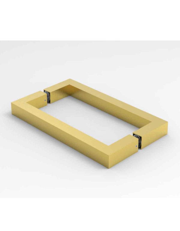 obojstranné hranaté madlo v tvare"O"