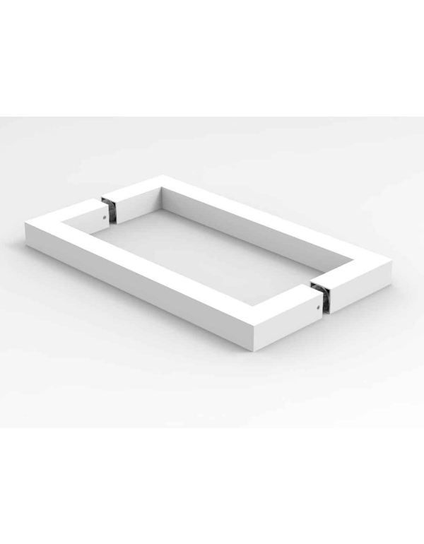 obojstranné hranaté madlo v tvare"O"