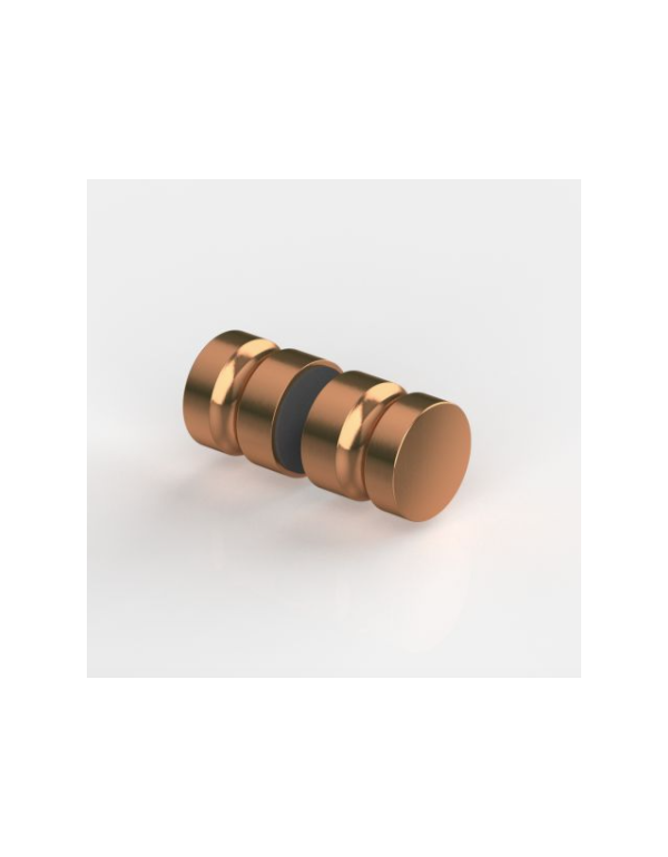 Obojstranné madielko sklenených dverí