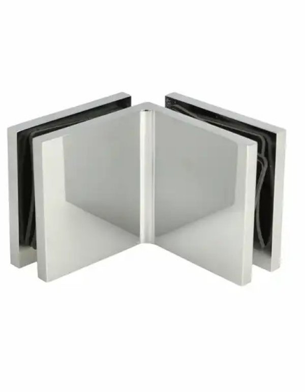 Pevný spojovník sklo-sklo 90°