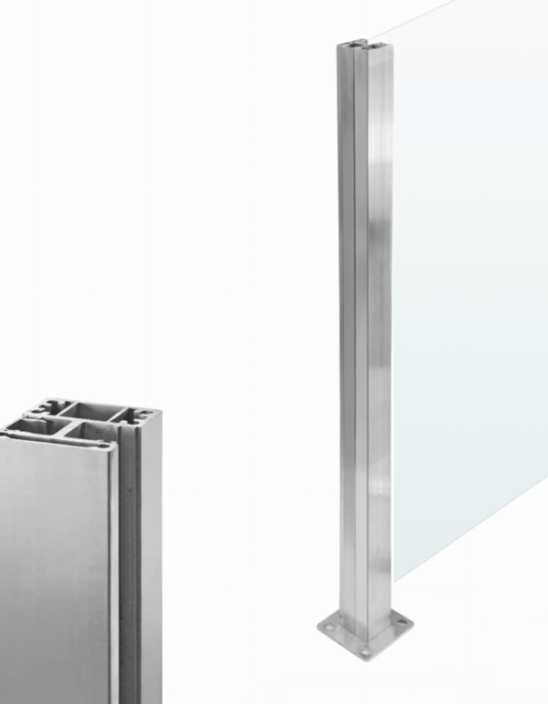 Pravý krajný hranatý stĺpik uzavretý