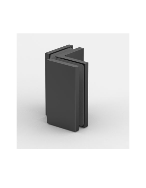 Saunový pevný úchyt PONTERE+,  sklo-sklo 90°