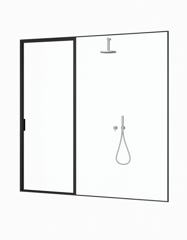 SET 2 pivotového rámového systému do sprchy VANITY