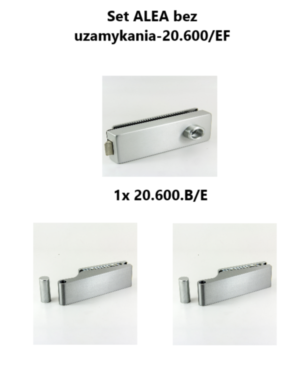 Set ALEA bez uzamykania-20.600