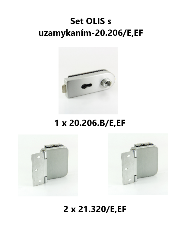 Set OLIS s uzamykaním -20.206