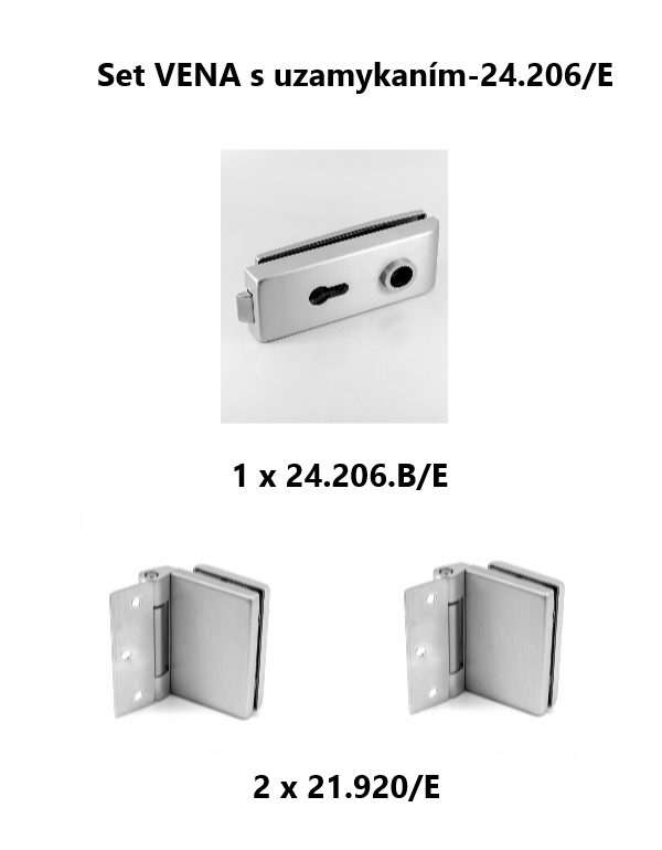 Set VENA s uzamykaním-24.206