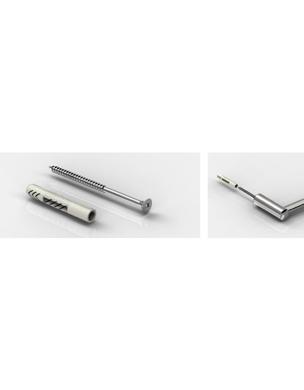 skrutka 5x80mm TX25 s hmoždinkou 8x50