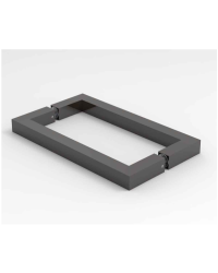 obojstranné hranaté madlo v tvare"O"