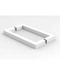 obojstranné hranaté madlo v tvare"O"