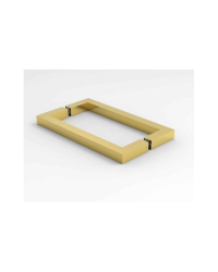 obojstranné hranaté madlo v tvare"O"