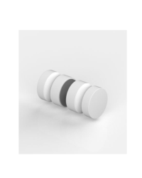 Obojstranné madielko sklenených dverí