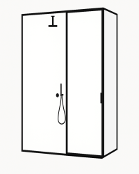 SET 4 pivotového rámového systému do sprchy VANITY