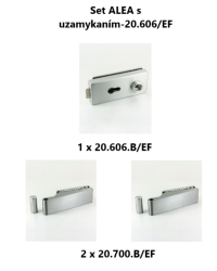 Set ALEA s uzamykaním -20.606