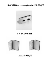 Set VENA s uzamykaním-24.206