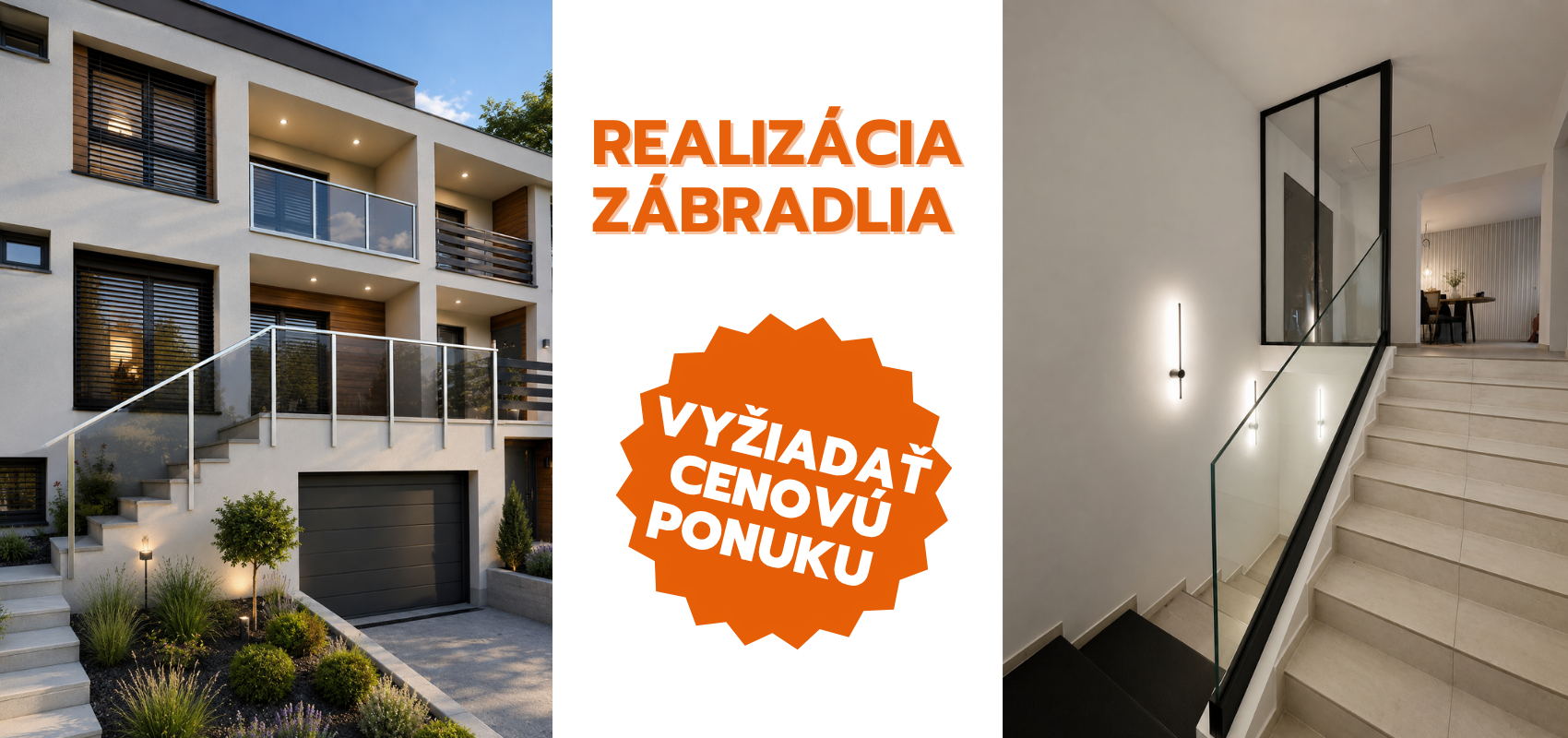 realizácia zábradlia 